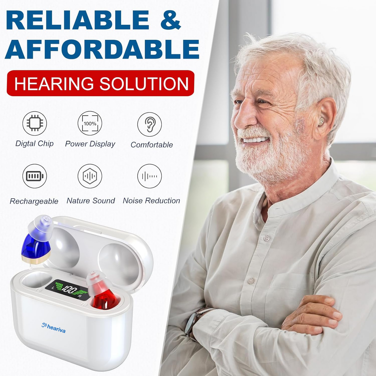 Heariva | Advanced Clarity with Noise Reduction